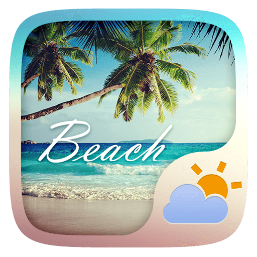 Beach GO Weather Widget Theme icon