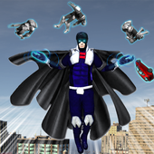 Mr. Gravitation Flying Superhero 3D icon