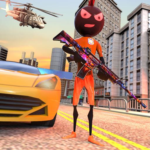 Stick man Crime Simulator icon