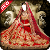 Women wedding photo suit |  photo editor icon