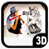TOP 3D Pencil Drawing icon