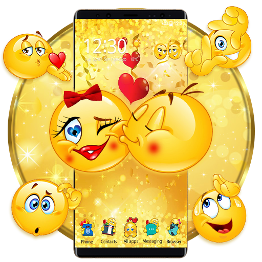 Love emoji themes icon