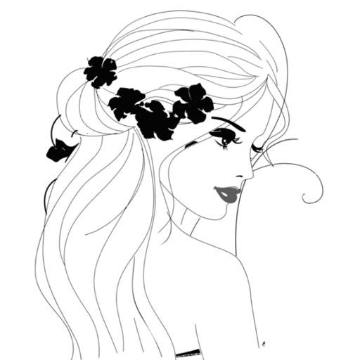 Girl Sketch ideas✍️🎨 icon