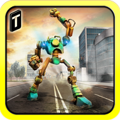 Robot Car Hero Sim 3D icon