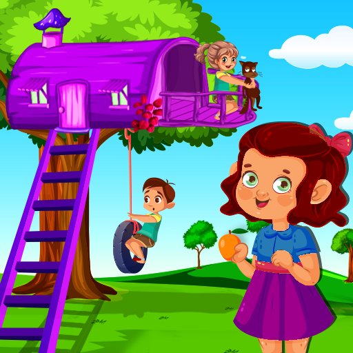 Girl Tree House Building Games: Design &amp; Decorate icon