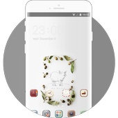 Stylish Launcher Theme for Girls: Cute Hand Draw icon