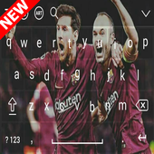 Keyboard For Fc Barcelona 2018 icon