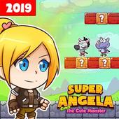 Super Angela Adventure : Catch The Cute Monster icon