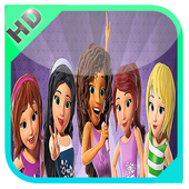 lego friends wallpaper HD icon