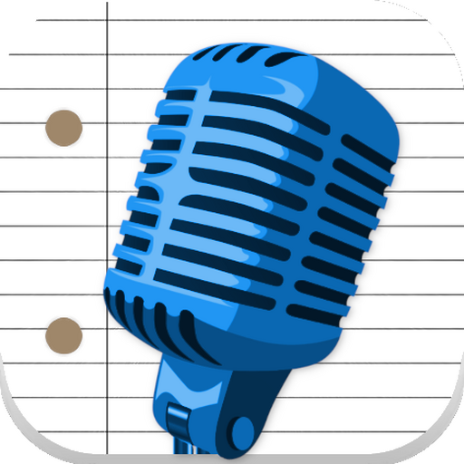 Write song lyrics and record your notes icon