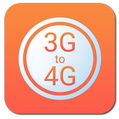 Switch Network 3G to 4G Prank icon