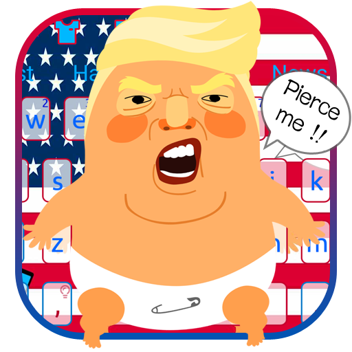 Gross Baby Trump Keyboard icon