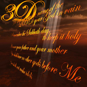 The Ten Commandments 3D LWP icon