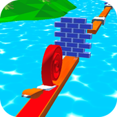 3D Spiral Roll - Spiral Wood Roll icon