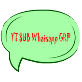 YT SUB Whatsapp GRP icon