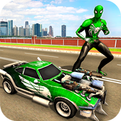 Flying Spider Hero City Fight icon
