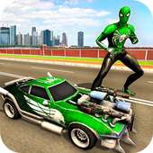 Flying Spider Hero City Fight