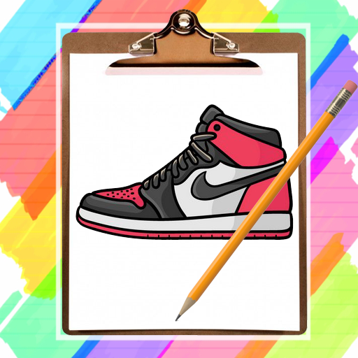 How to Draw Sneakers Easy icon