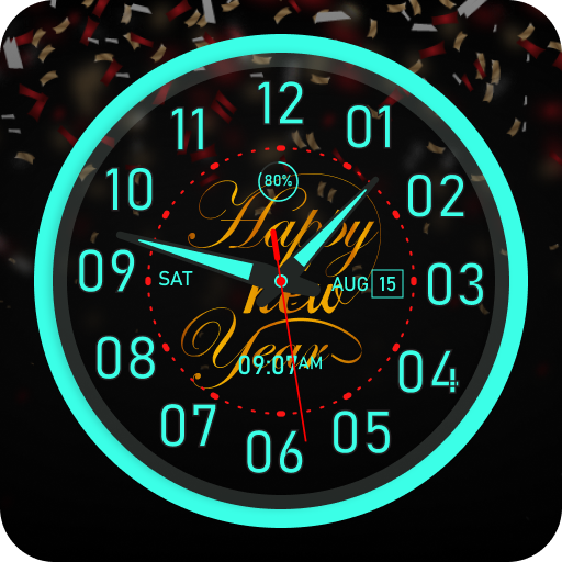 Analog Clock live Wallpaper icon