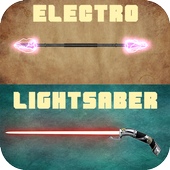 sabre laser &amp; electro &amp; melee wars - armes icon