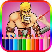 How to Draw  Clach of Clans Characters