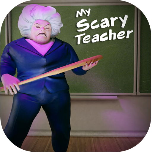 hello scary evil teacher 3D: horror &amp; spooky games icon