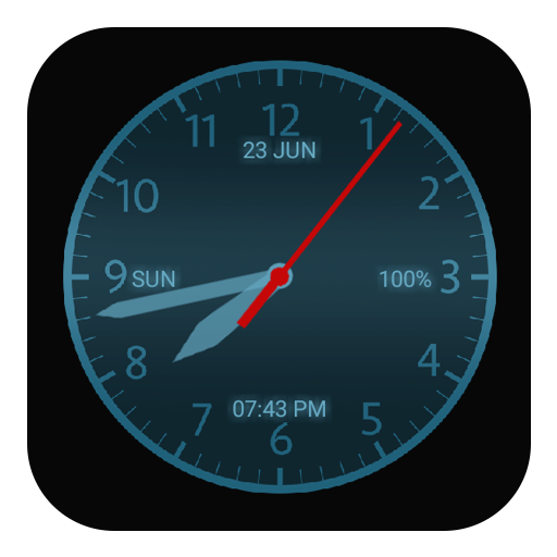 New Analog Clock Live Wallpaper icon