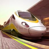 Euro City Train Driving Simulator 2 : Train games icon