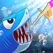 Angry Hungry Shark icon