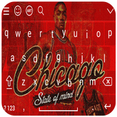 Chicago Bulls Keyboard icon
