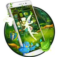 Green Fairy Butterfly-APUS Stylish Theme