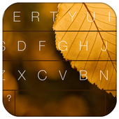 Antumn leaves skin icon