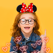Minie Mouse Photo Stickers icon