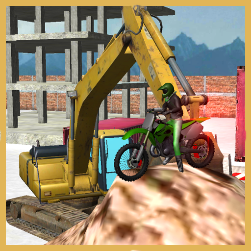 Stunt Bike: Construction Site icon