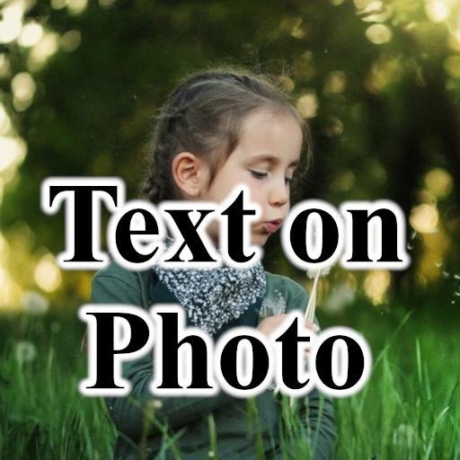 Text on Photo icon