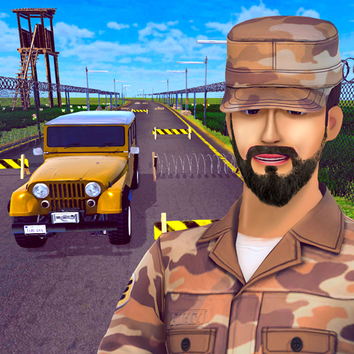 Border rondaan polis Duty sim icon