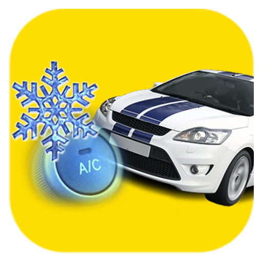 Recharging the air car conditioner icon