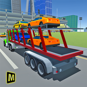 Car Transporter Truck: Cargo icon