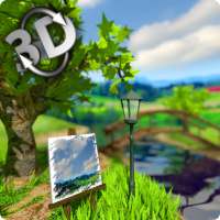Parallax Nature: Summer Day 3D Gyro Wallpaper