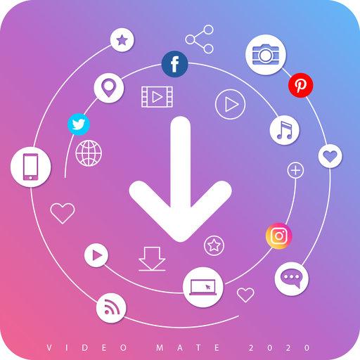 VideoMate 2020 – All in One Free Video Downloader أيقونة