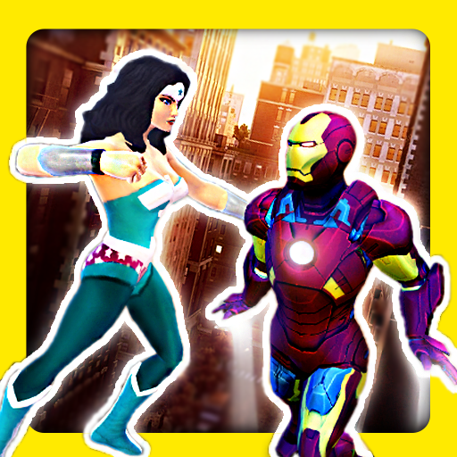 Cartoon Fighting Game 3D : Superheroes icon