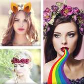 Collage Flower Crown PicEditor