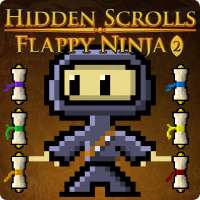 Hidden Scrolls Flappy Ninja 2