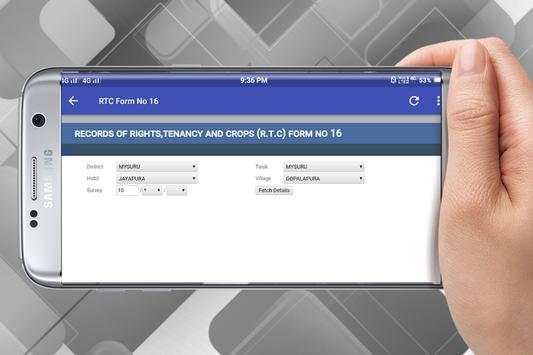 Bhoomi RTC MR Records - ಕರ್ನಾಟಕ ಭೂಮಿ ದಾಖಲೆ screenshot 2