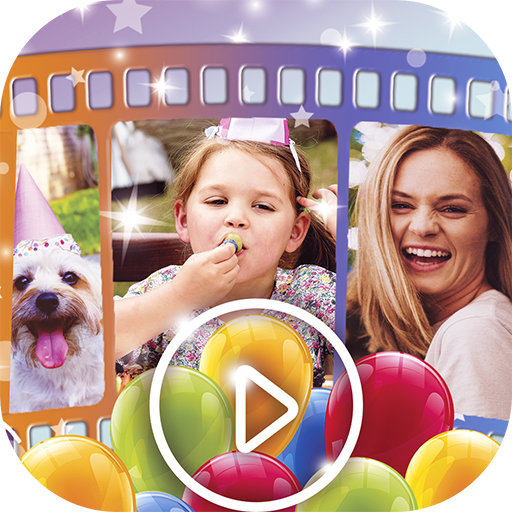Birthday Video Maker - Bday Pictures Slideshow icon