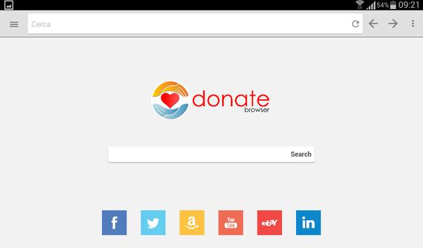 Donate Browser screenshot 14