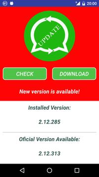 WhatsUpdate screenshot 2