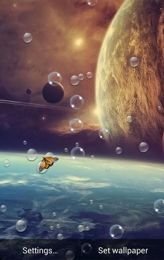 Galaxy Live Wallpaper screenshot 1