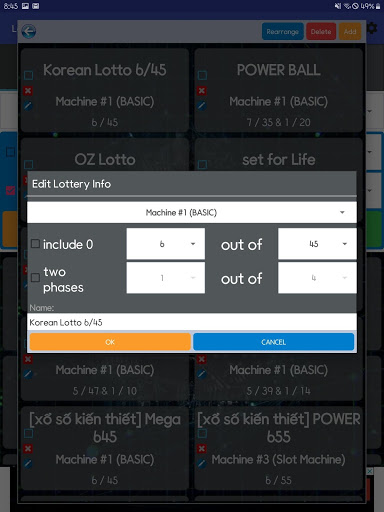 Lotto Machine - 2D Generator screenshot 18