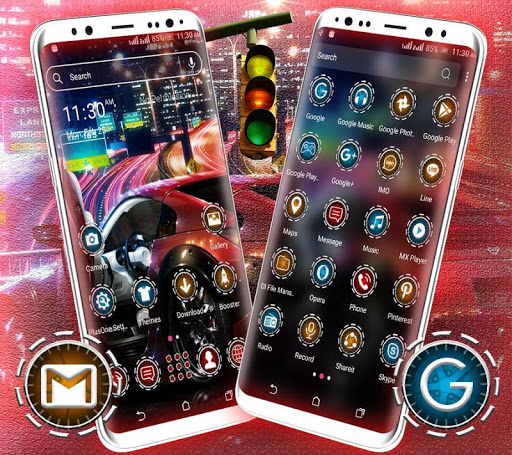 Racing Car Launcher Theme screenshot 2